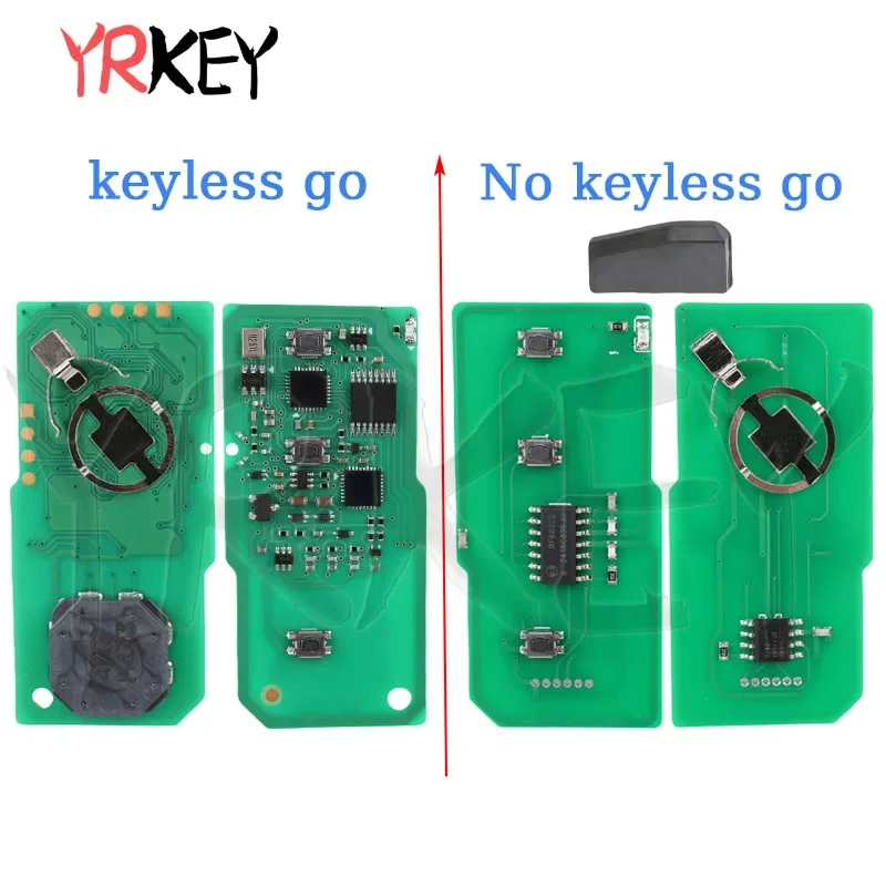 Remote Control Car Key for Toyota Prius 2004 - 2009 Keyless Go Key 4D Chip 312/433MHz Keys FCC MOZB21TG MOZB31EG Car Smart Key