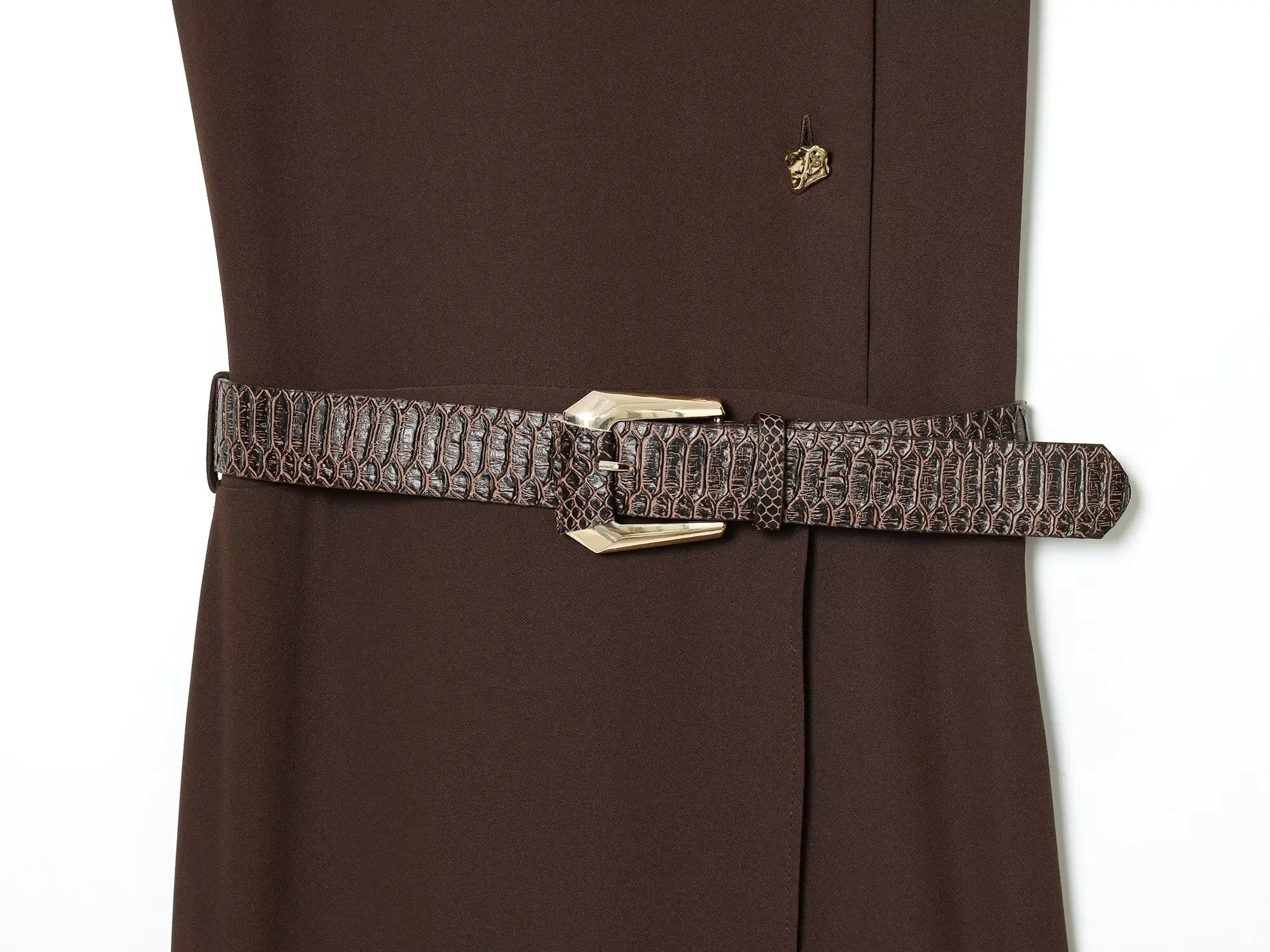 Vestido longo elegante feminino, meia gola com cinto, botão plissado, linha a, vestidos de festa de rua alta