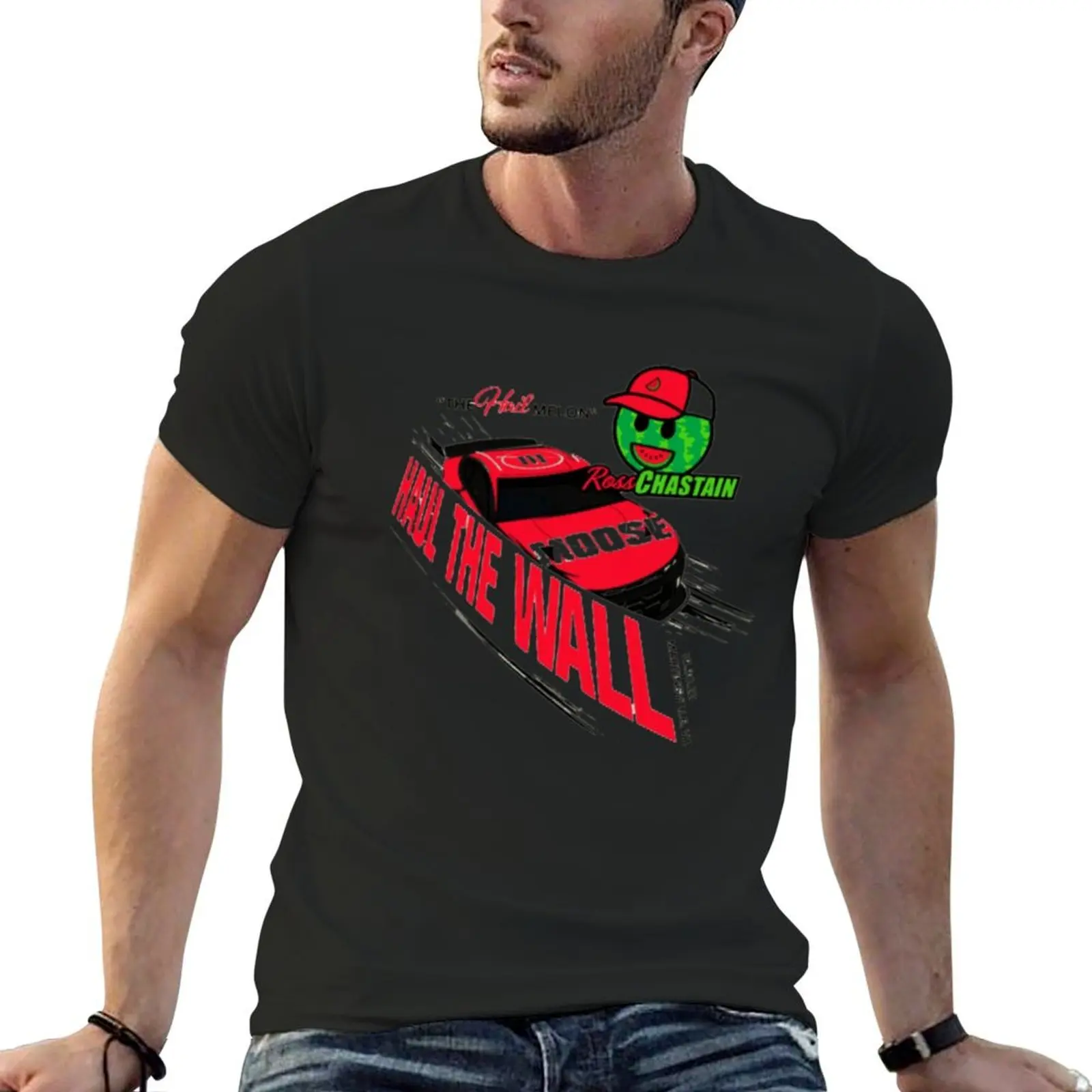 Ross Chastain Haul The Wall Hail Melon T-Shirt summer top aesthetic clothes customs men clothing