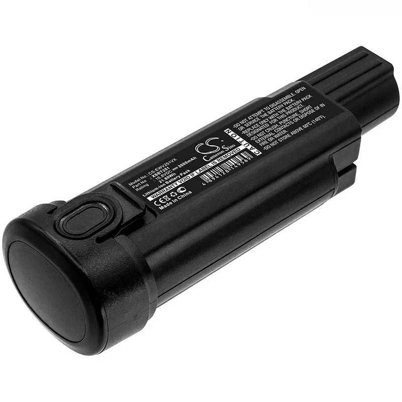 Car Mounted Handheld Vacuum Cleaner Battery 10.8V/2000mAh/2500mAh XSBT251, XSBT251EU for Shark WV251, WV251UK