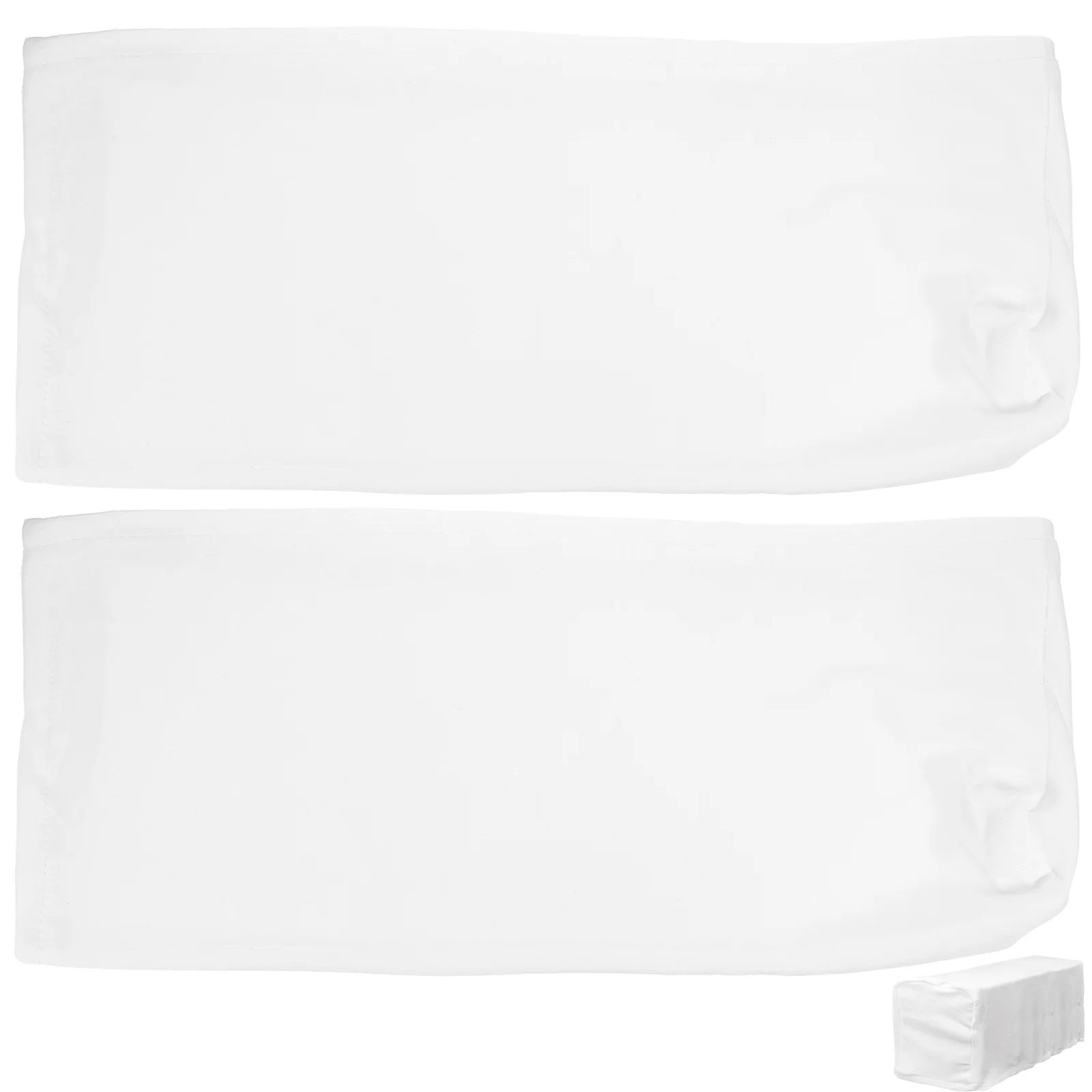 

2Pcs Sofa Armrest Covers Stretch Couch Arm Protectors Lightweight Material Comfortable Soft Long Use Elastic Armrest Covers