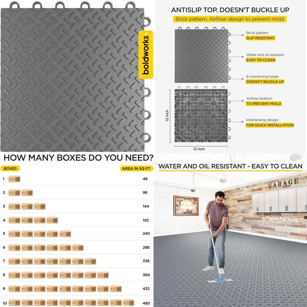 Interlocking Garage…
