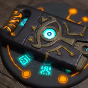 Zelda drahtloses Ladegerät, Klang und leichte Effekte, schnell 15W Ladevorgang, magische Matrix, Geschenk Hauptverkäufe Zelda Wireless Charger - №2