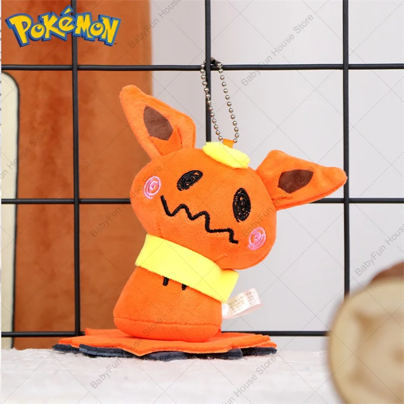 Pokemon Q-Version Mimikyu Cos Sylveon Umbreon Eevee Plüschtiere Schlüsselanhänger Snom ‌ ‌ Pyukumuku ‌ ‌ Zoroark Plüschpuppen Anhänger für Kinder – Detail 36