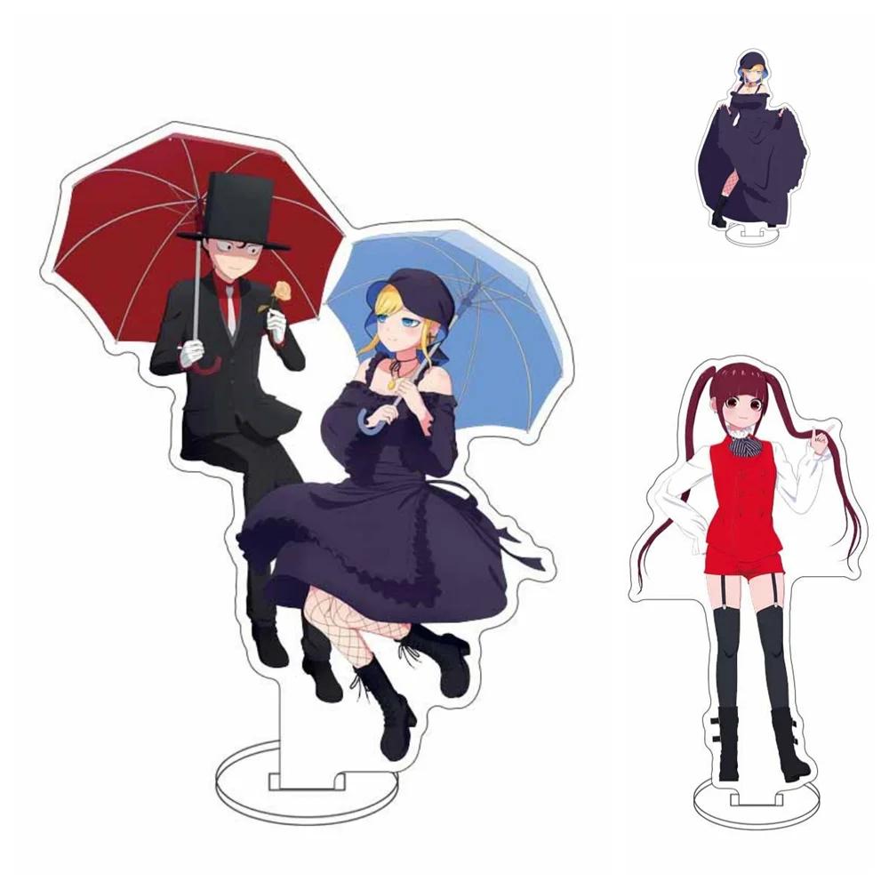

15CM Anime Shinigami Bocchan to Kuro Maid Model Cosplay Charm Characters Ornament Accessories Goods Collection Gifts