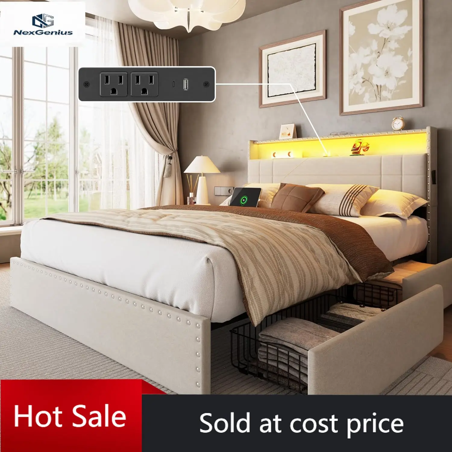 Forestell Queen Bed…