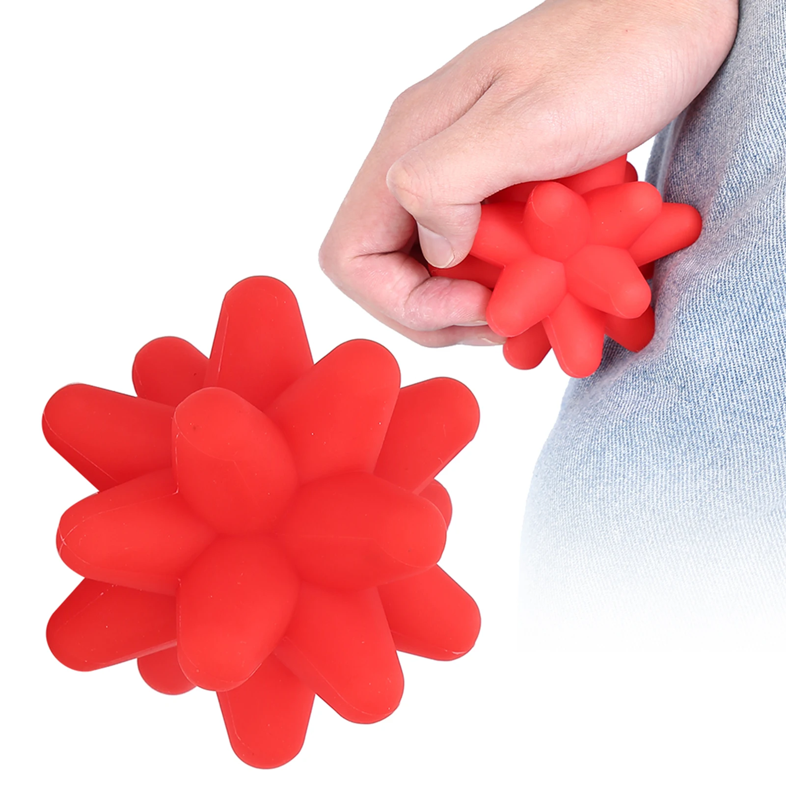 

Мяч для расслабления мышц, 2 цвета, массажный мяч для акупунктурных точек, массажный мяч для расслабления мышц, силиконовый мяч для фитнеса, мяч для фасциального массажа