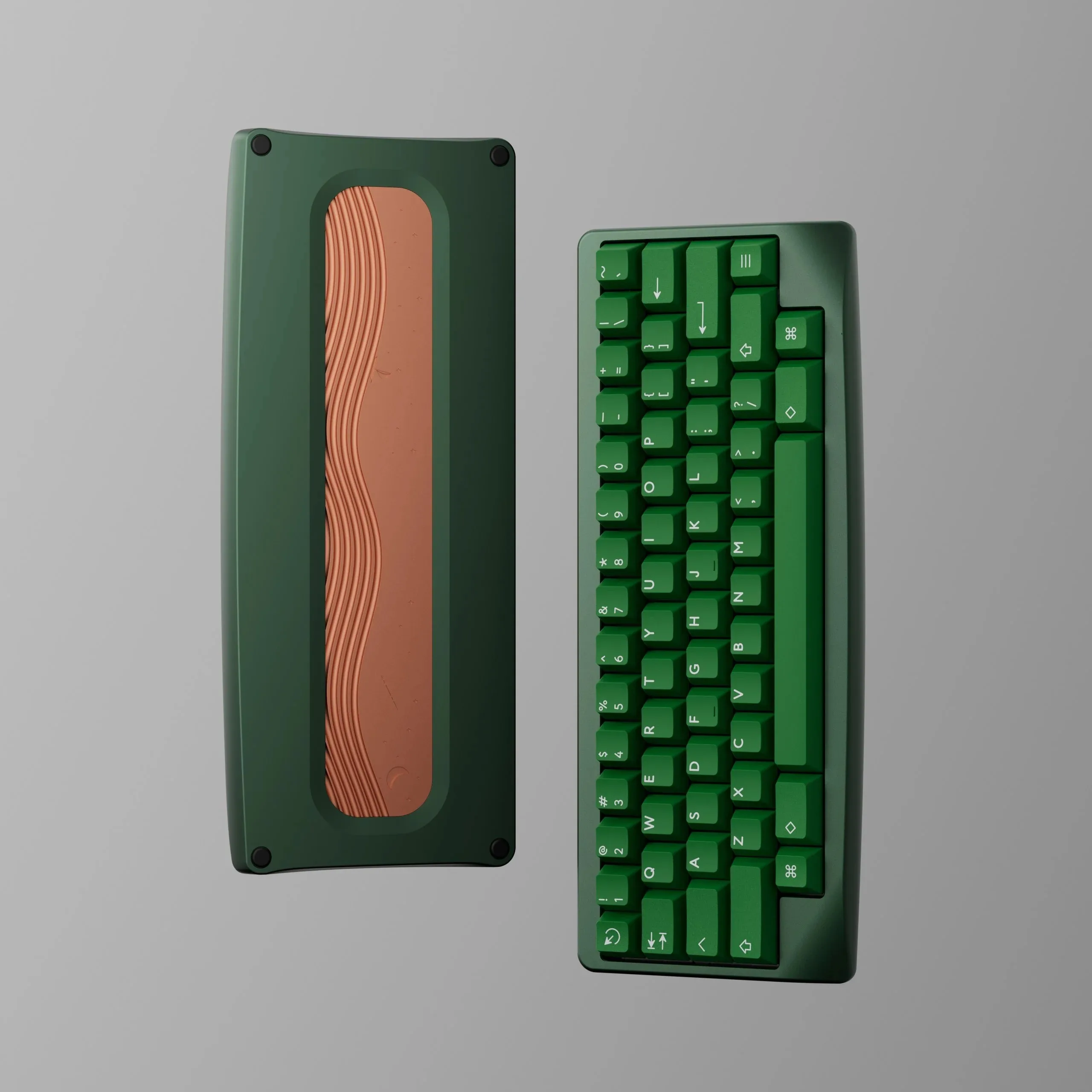 KBDfans Agar キーボード キット EC バージョン、EC スイッチなしの