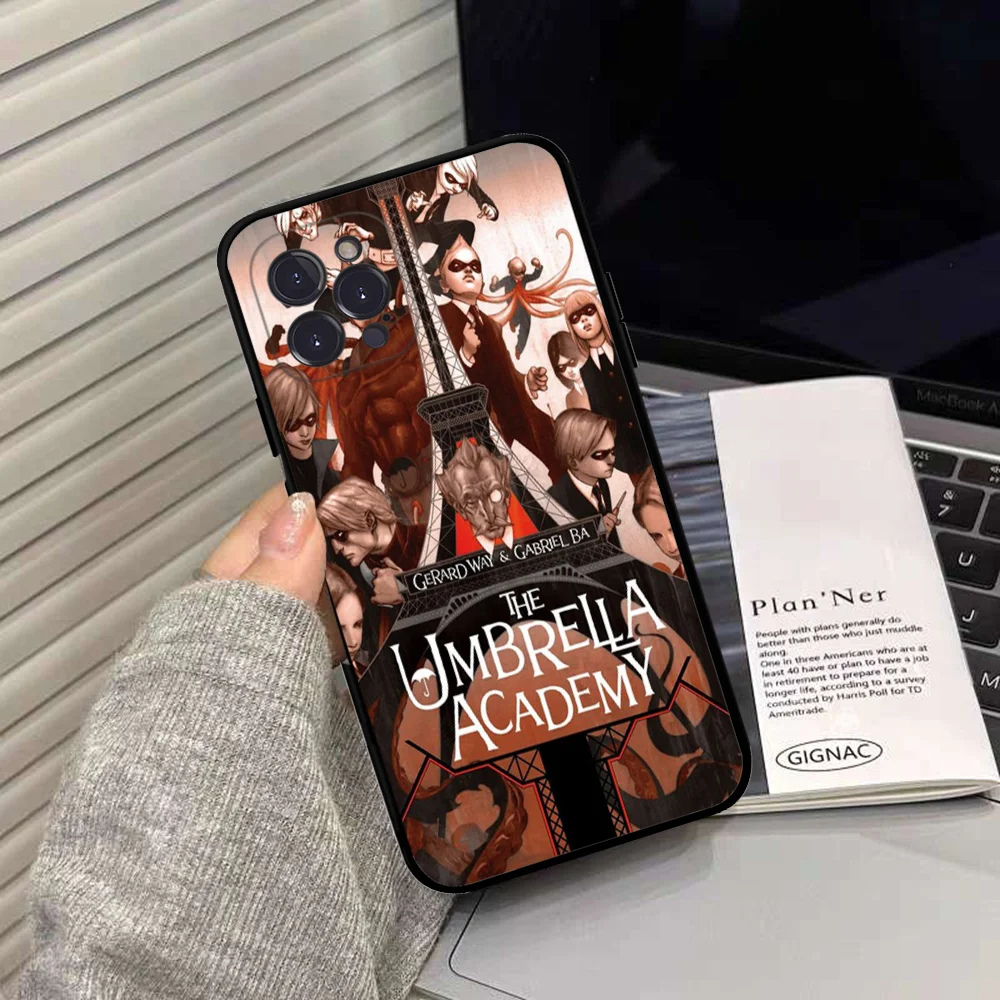 Umbrella Academy Phone Case Silicone Soft for iphone 15 14 13 12 11 Pro Mini XS MAX 8 7 6 Plus X XS XR Cover