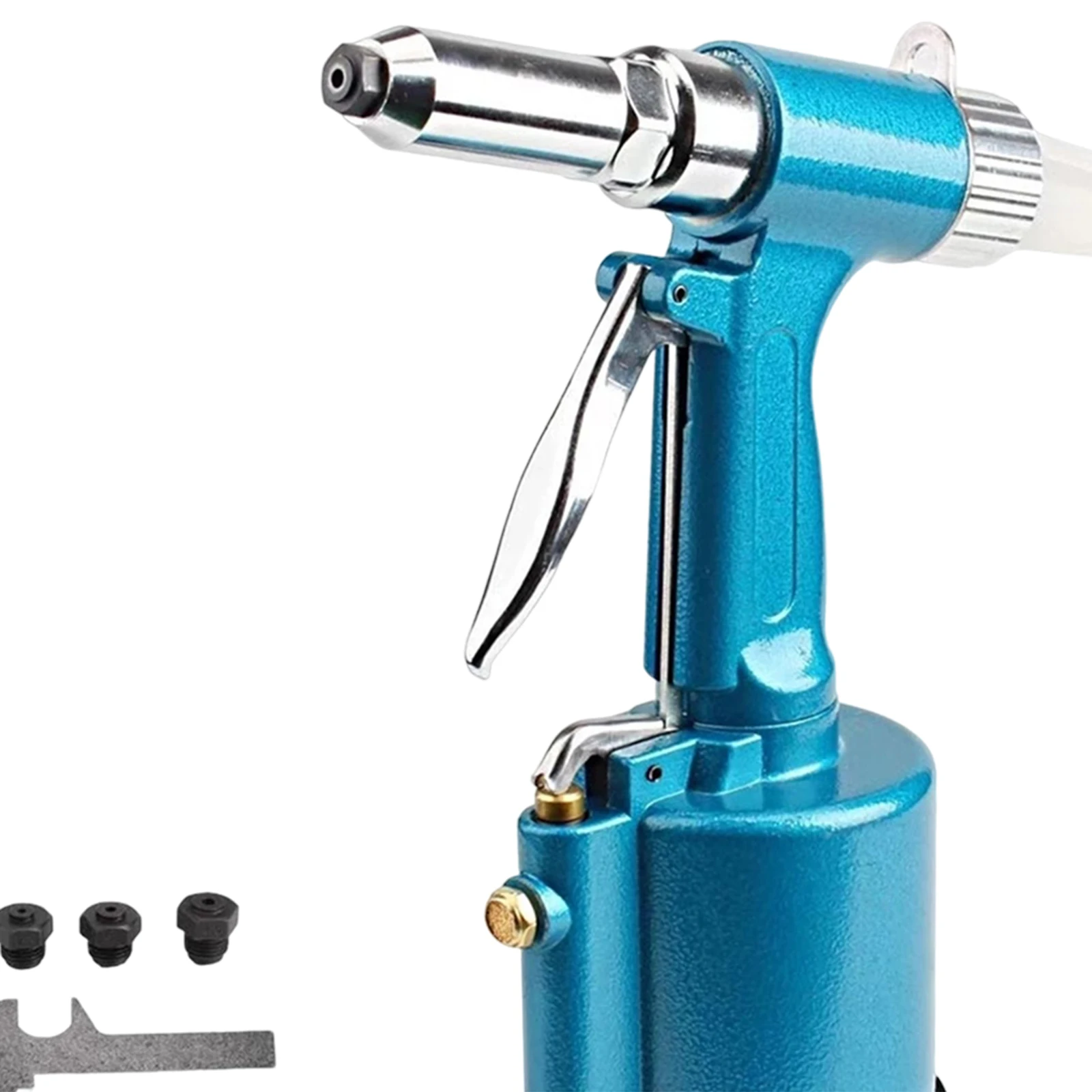 Professional Pneumatic Rivet Kit Blind Rivet Tool Hydraulic Air Riveter for Instrument Container Woodworking Carpentry