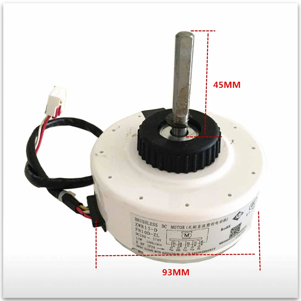 100% new for Gree air conditioner motor ZWR15-D FN10D-ZL SIC-37CVL-F110-1 = ARW51A8P30JK Fan motor 15W good working