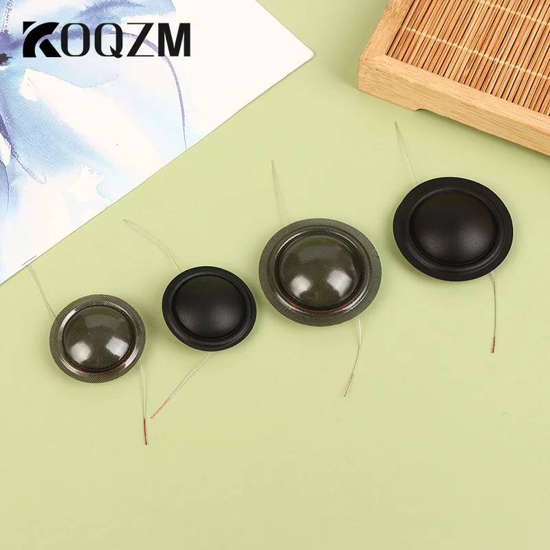 1PCS New 19mm 25mm Tweeter Voice Coil Silk Diaphragm Membrane Treble Speaker Repair Parts Accessories