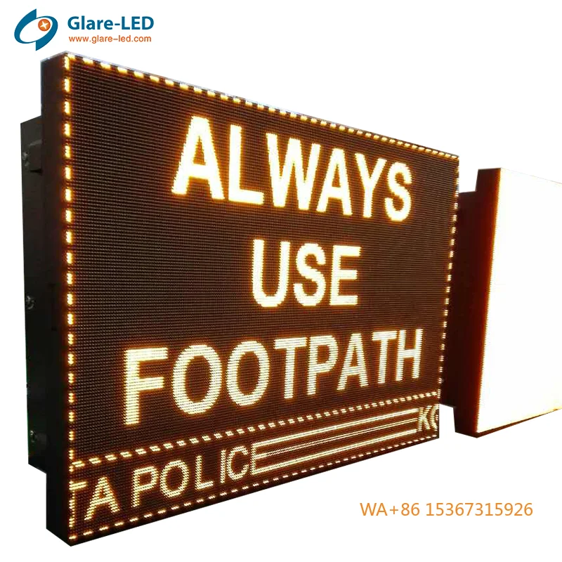 

IP65 Waterproof Full Color Outdoor Traffic LED VMS DMS Variable Message Board