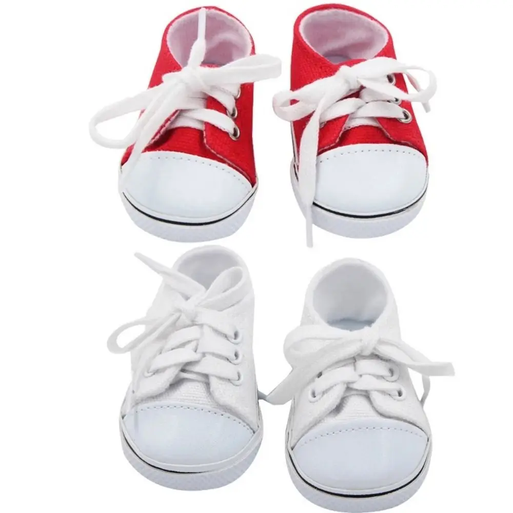 Chaussures pour accessoires chaussures en toile à lacets 7CM Kawaii BJD chaussures colorées Mini Mini chaussures décontractées Blythe