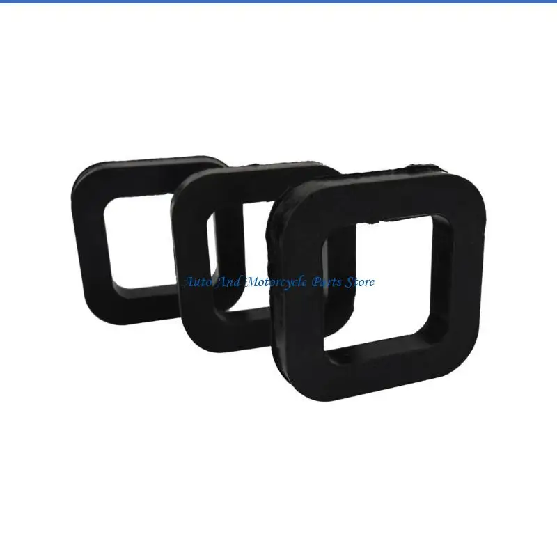 P9FD 3Pcs/6Pcs Pads 2 Inch Rubber Cushion Provide Cushion Between Receivers and Hitches Reduce Rattle and Noise
