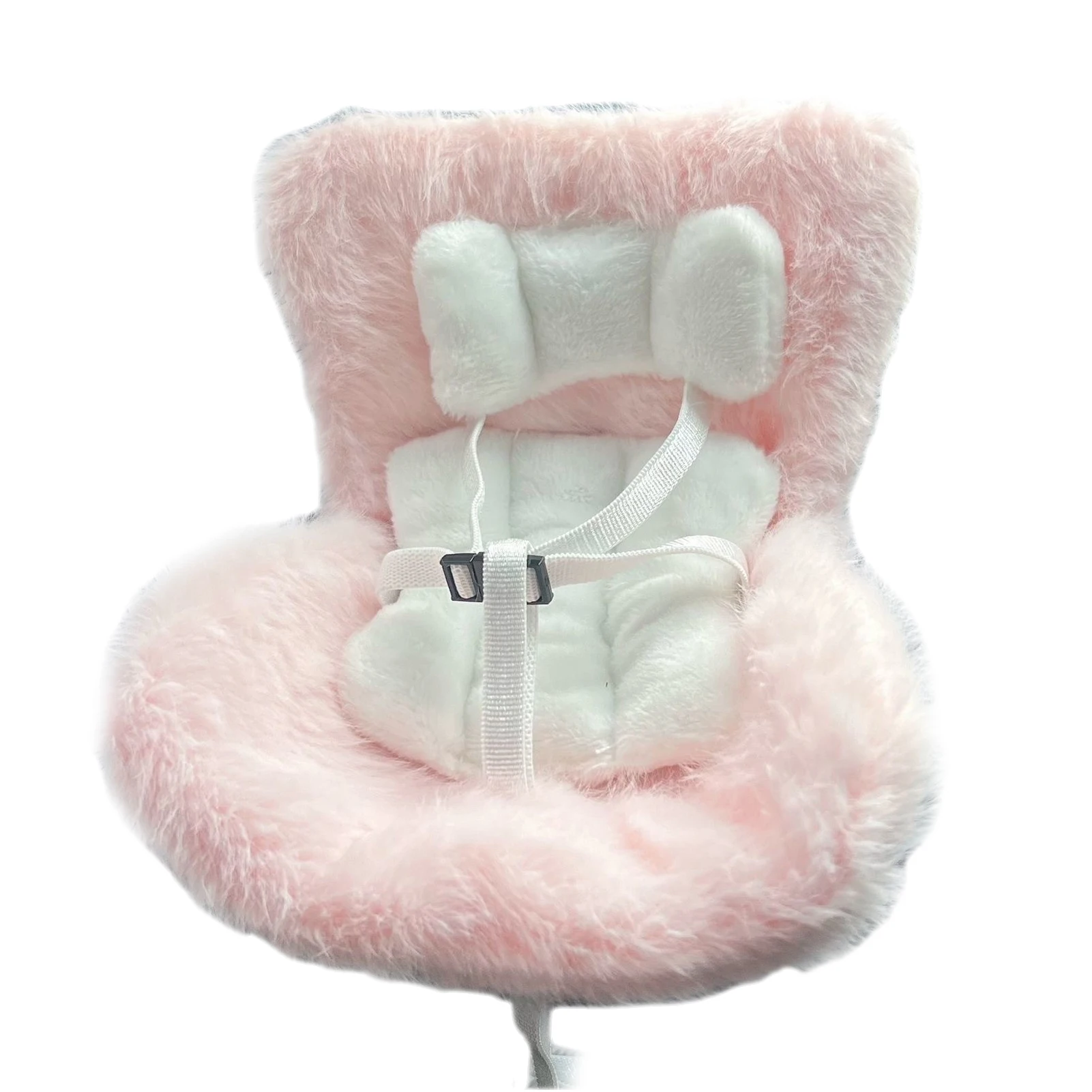 

Cartoon Chair Model Car Doll Safety Seat for 17cm Labubu for Labubu Car Seat Outlet Decor for Labubu Doll Car Interior Decor