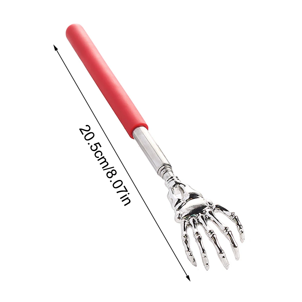 Stainless Steel Back Scratcher Telescopic Scratching Massager Extendable Itch Old Man Happy Health Products Hackle Handicrafts image 6