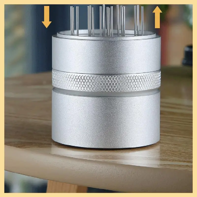 GOOD-53Mm Coffee Needle Distributor Easy To Use Convenient Cleaning Tamper 304 Stainless Steel Coffee Needle Coffeeware B