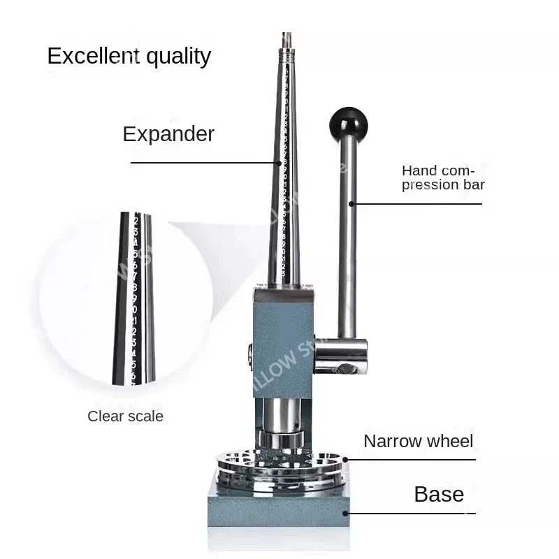 NEW Horizontal Bar Ring Expander Manual  Size Adjustment Tensioner   Reduction and Enlargement