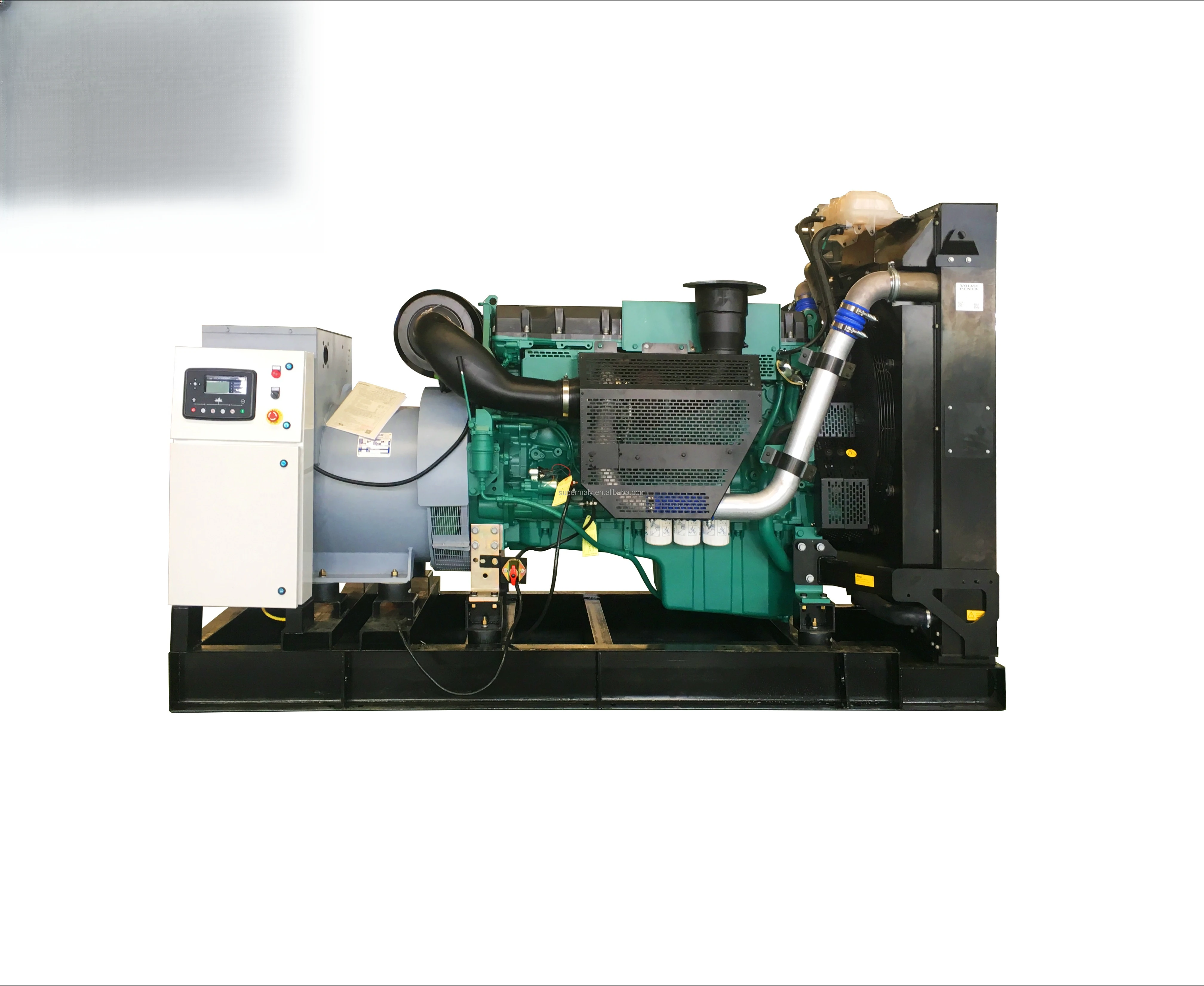 Prime Power Silent Diesel Generator 400kw 500kva with Cummins Engine Single Phase 230v Rated Power 20kw Frequency 60hz