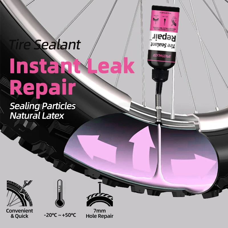 Tire sealant - Endurance Formula Tubeless Bike Tire Sealant | Long Lasting, Fast Sealing | for MTB, Road, CX and Gravel Bicycle