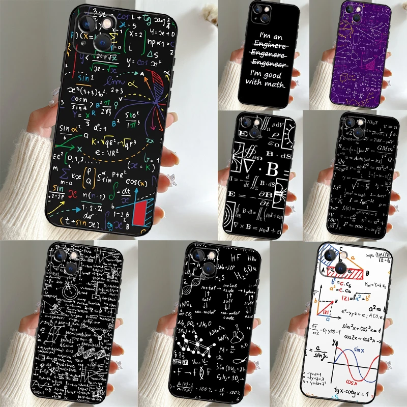 حافظة صيغة الرياضيات لعلوم الفيزياء لهاتف Honor Magic 400 Lite 200 5 6 7 Pro Honor X9c X9b X9a X8b X8a X8 X9 50 70 90