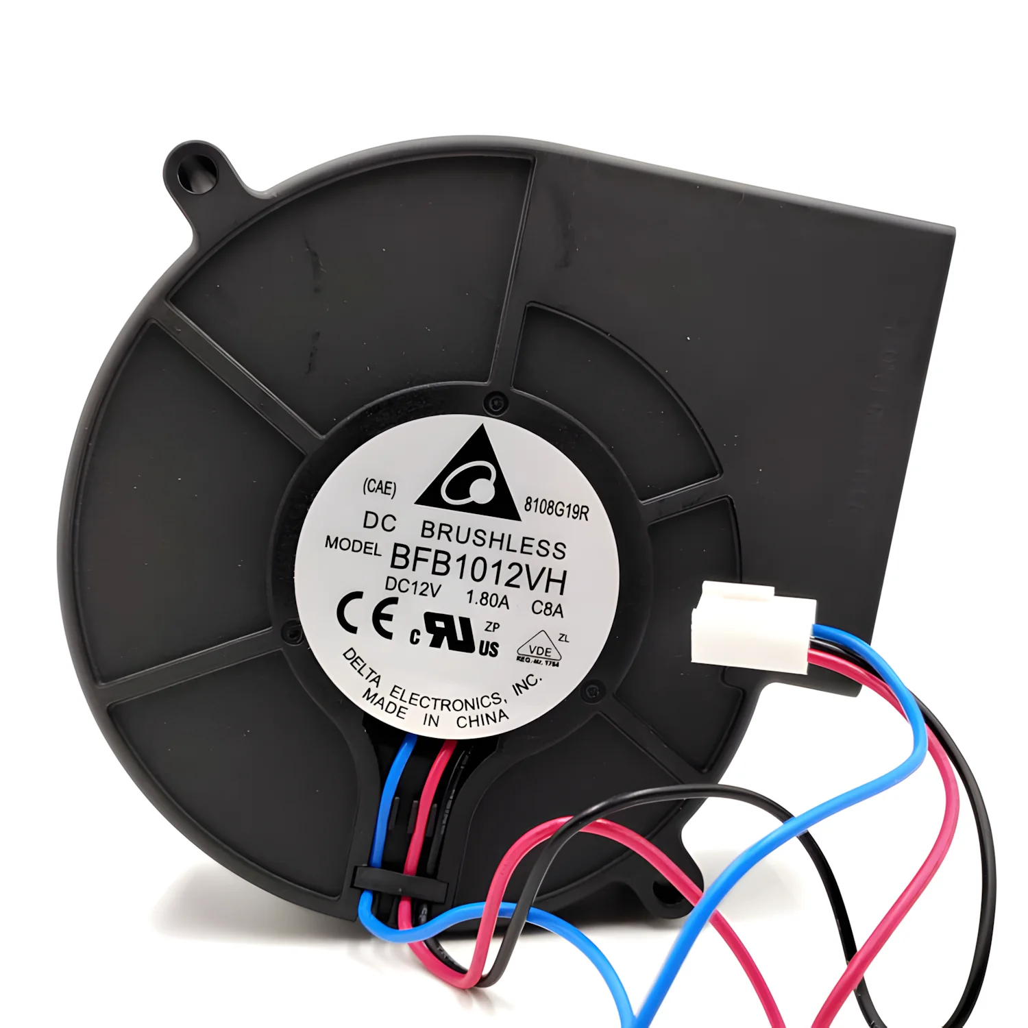 

BFB1012VH 12V 1.80A 9733 High Airflow Projector Turbo Blower Centrifugal Fan 9cm