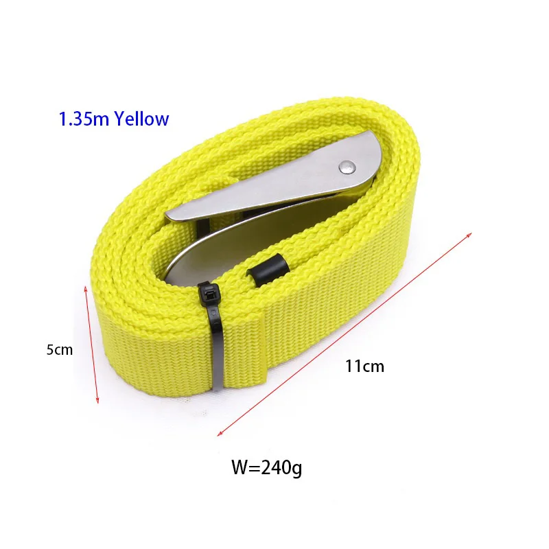 Professional Adjustable Scuba Diving Weight Belt Webbing Strap & Stainless Steel Buckle Equipments view 2