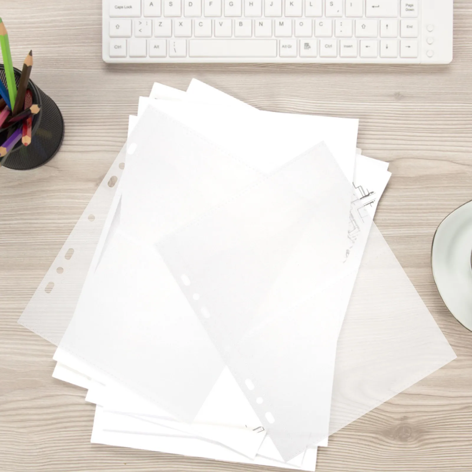 80-sheets-a5-binder-inserts-clear-plastic-sleeves-loose-leaf-refills-7-hole-transparent-pocket-organizers-for-document-photo