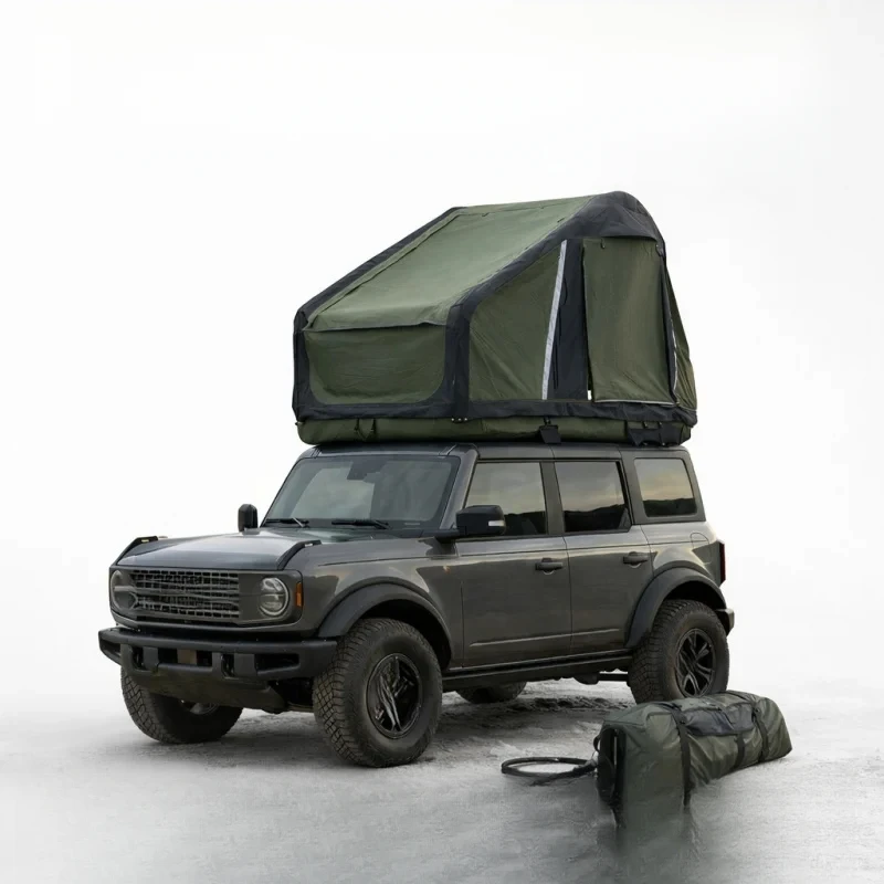 High Quality Inflatable Portable Four‑Season Quick Automatic Opening Rooftop Tent Exterior Parts for Off‑road Vehicles