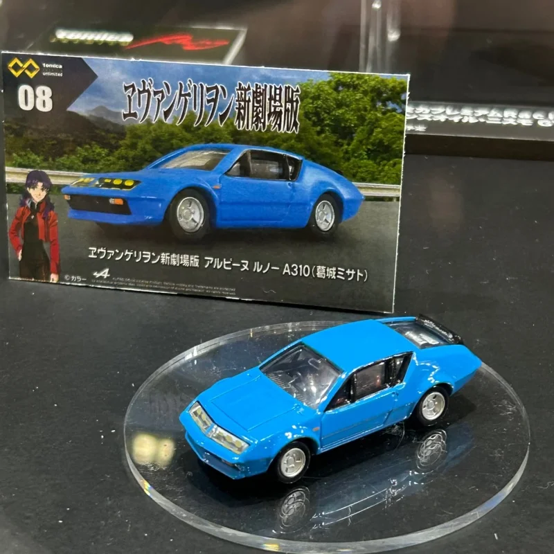 Takara Tomy Tomica - Modelo de Coche de Aleación Fundida a Presión, Premium Unlimited 08 Alpine Renault A310 Evangelion, Nueva Edición Cinematográfica