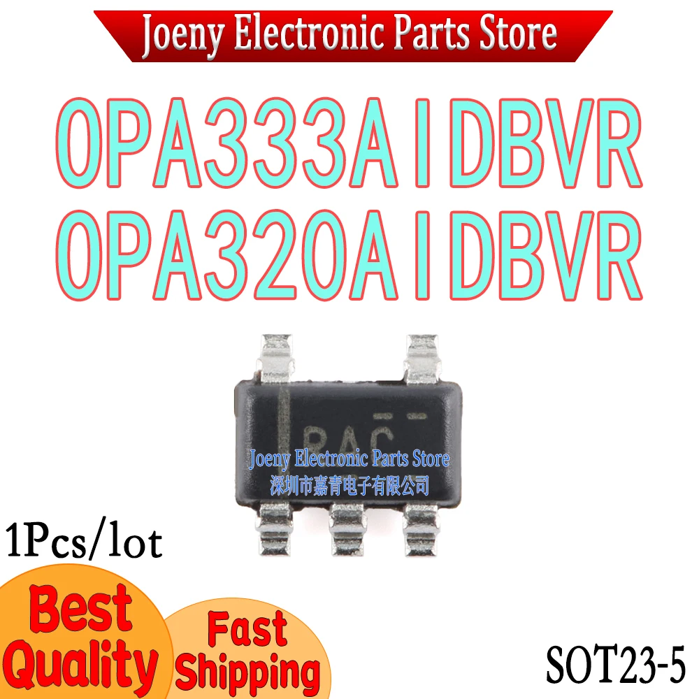 

OPA333 OPA333AIDBVR silk screen OAXQ OPA320AIDBVR AIDBVT RAC PC shell SOT23-5