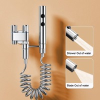 Bidet toilet sprayer set spray water bathroom handheld  sprayer toilet shower double outlet angle valve toilet accessorie
