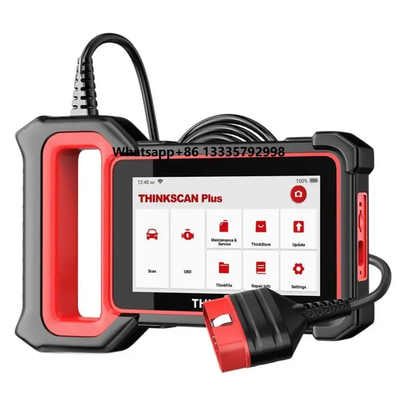 Электрический анализатор двигателя Thinkscan Plus, считыватель диагностических кодов OBD для автомобилей S7 S6 S5 S4