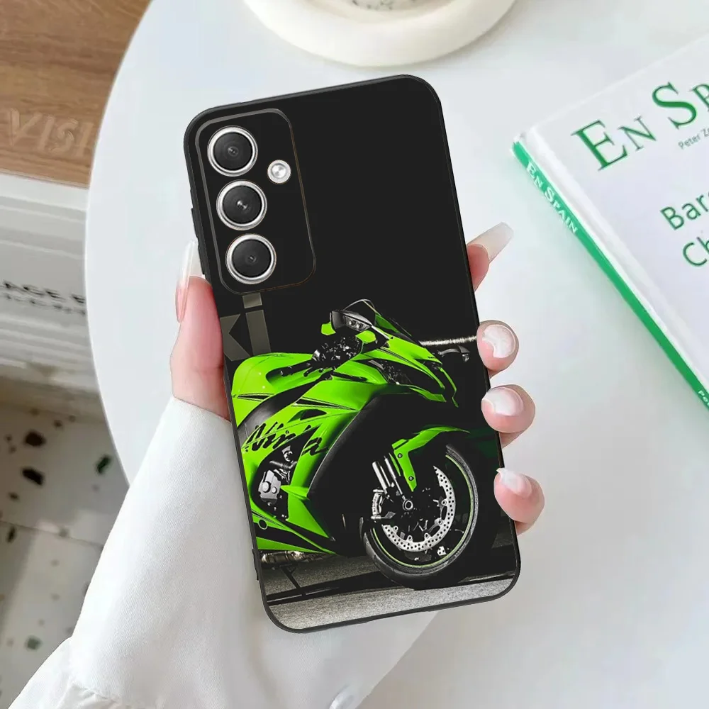 K-Kawasakis Car Phone Case For Samsung Galaxy A20,A21s,A22,A31,A32,A52,A53,A72,73,A80,A91Soft Black Cover