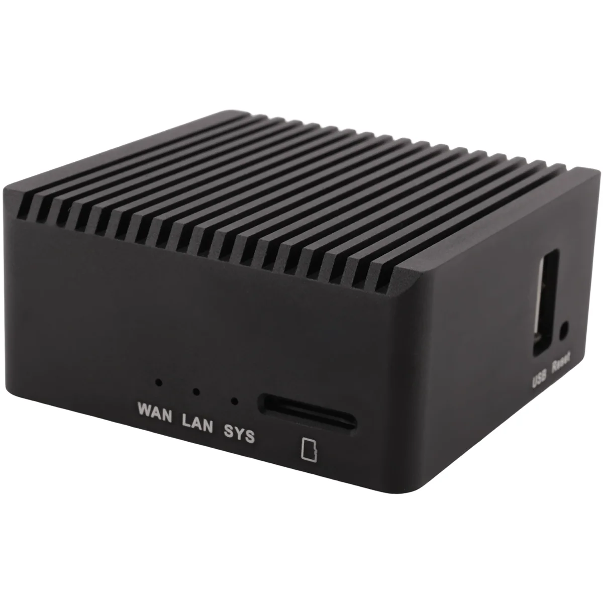 

Nanopi R2S Metalen Shell Openwrt Systeem RK3328 Mini Router Dual Gigabit Poort 1Gb Grote Geheugen