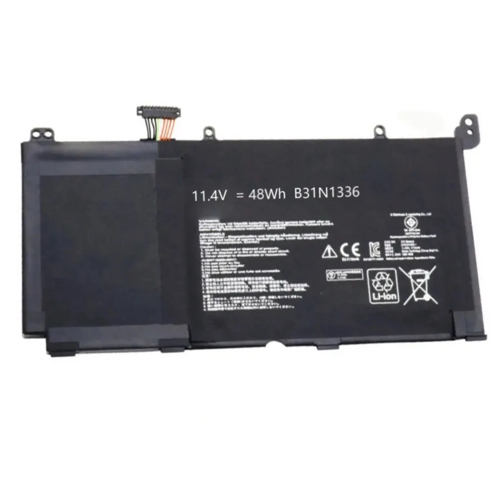 B31N1336 Laptop Battery for ASUS VivoBook S551 S551L R553L R553LF R553LN K551L K551LN K551LB V551L V551LA V551LN  Series