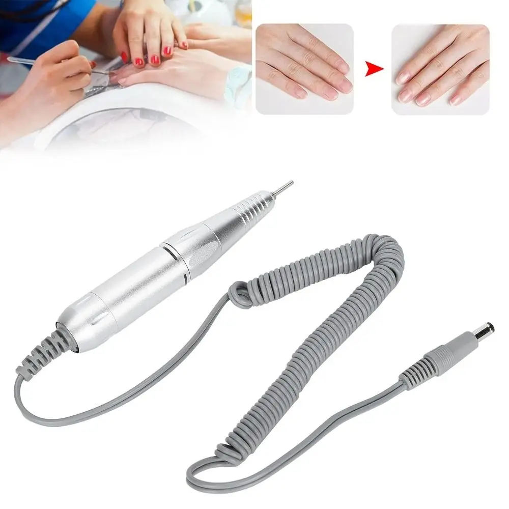 Electric Nail Drill Pen Handle File Polish Grind Machine Handpiece Manicure Pedicure Tool 5 PIN PLUG Nail Drill Accessories