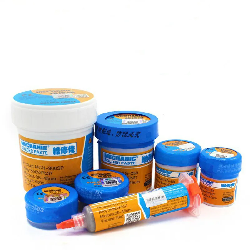 Original Lead-free Solder Tin Paste 138C Low Temperature Melting Point Welding Flux Cream Sn42/Bi58 Repair BGA Tools