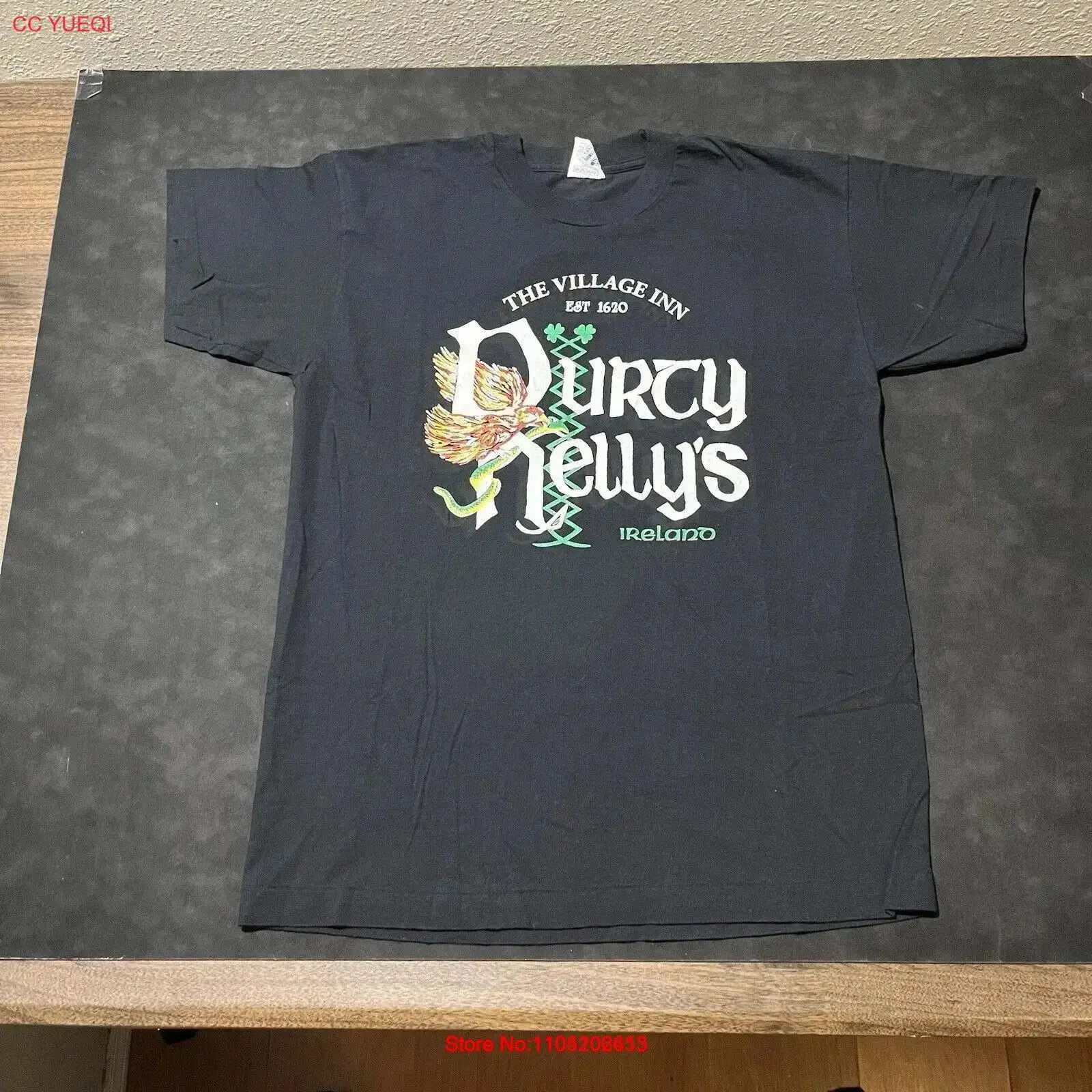 خمر القذرة نيللي برازين باب دبلن أيرلندا أقدم قميص أيرلندا صنع في أيرلندا خمر غسلها الشارع الشهير لارتداء اليومي #1