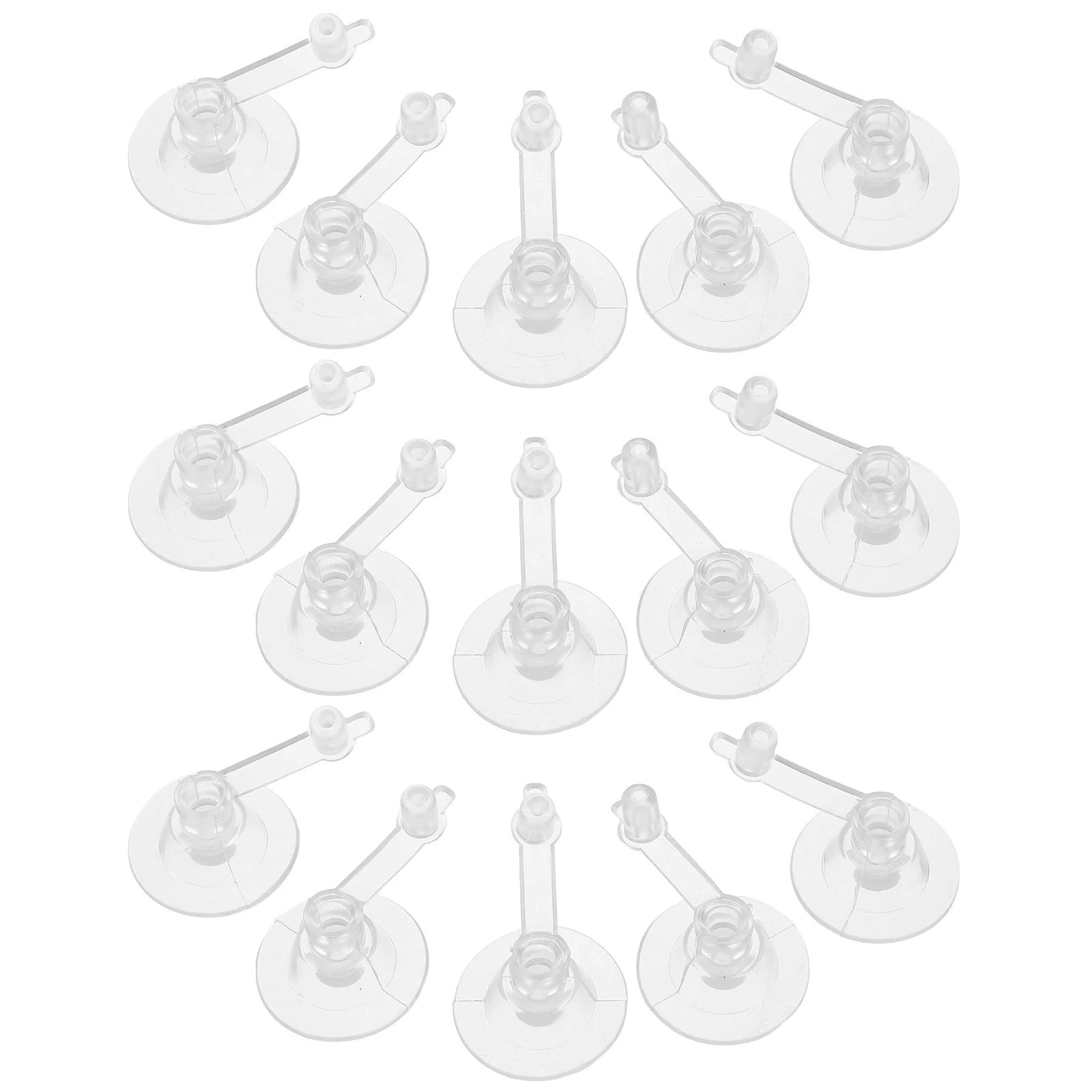 100 Piezas de Boquillas Inflables, Válvula Transparente de PVC con Tapa Abatible para Anillos de Natación, Flotadores de Piscina, Sofás, Fácil Instalación, Ajuste Universal