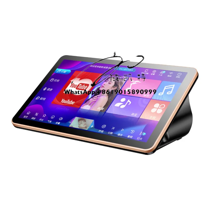 

18.5-Inch Wireless Karaoke Machine Android Convenient for Home Commercial Use for Car KTV Singing-Song Magic Source Factory