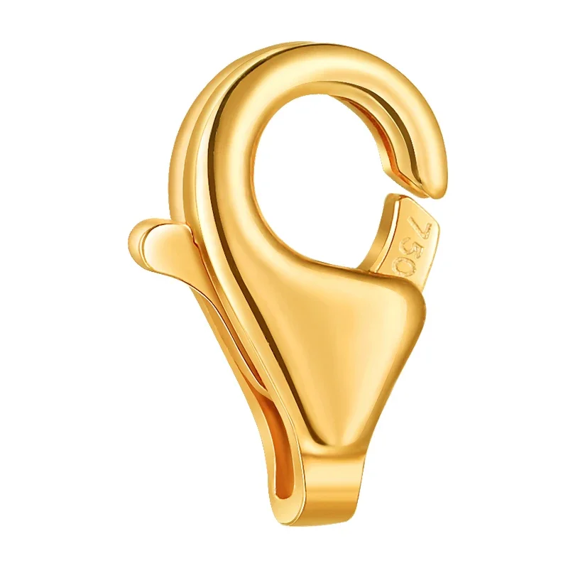 

MADALENA SARARA 4*8mm/5*9mm G18K Gold Lobster Clasp Yellow Gold Rose Gold DIY Jewelry Findings