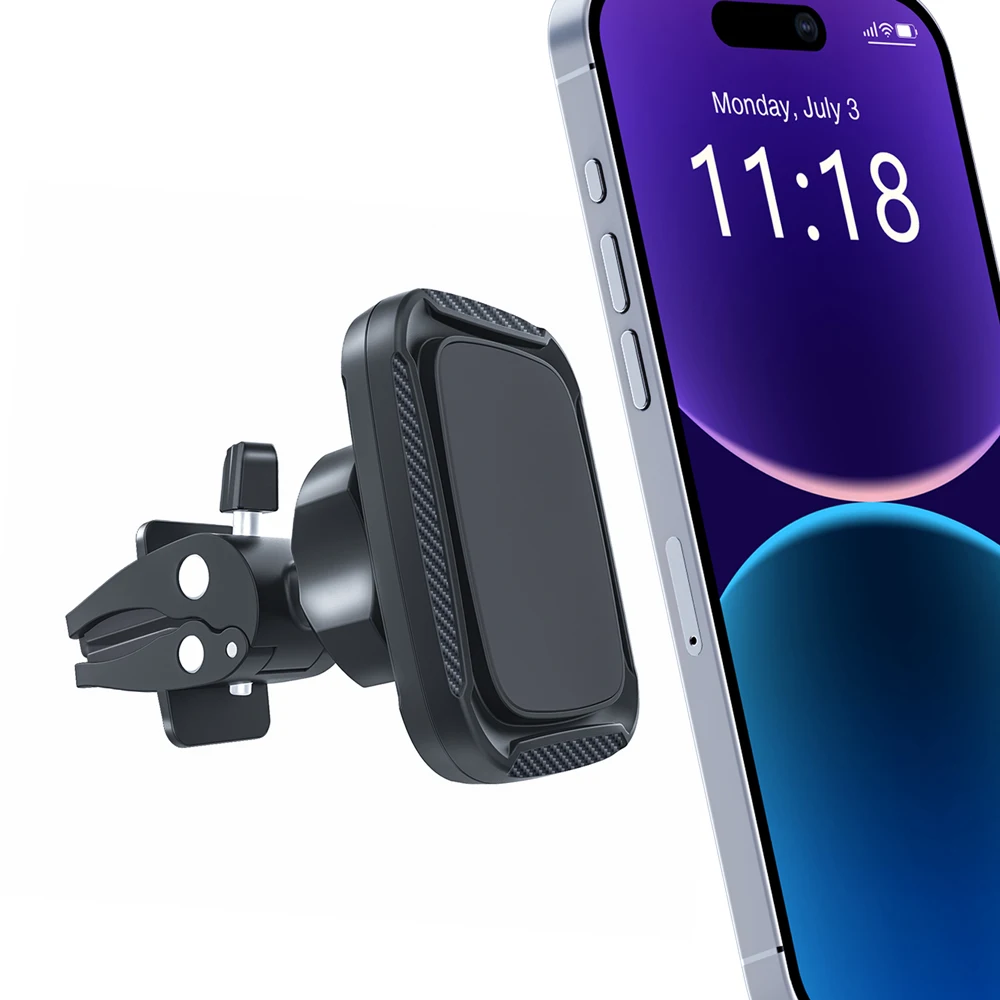 

Регулируемый держатель для мобильного телефона с функцией громкой связи, более сильный магнитный держатель для мобильного телефона, 6 шт., магниты, держатель для телефона для автомобильного вентиляционного отверстия