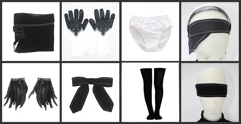 Nier Automata Costume Cosplay Yorha 2B vestito sexy giochi vestito donne giochi di ruolo costumi ragazze Halloween Party Fancy Dress