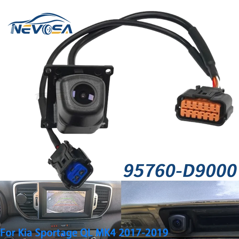 

NEVOSA For Kia Sportage QL 2017 2018 2019 Backup Rear View Camera Parking Assist 95760D9001 95760D9000 95760-D9001 95760-D9000