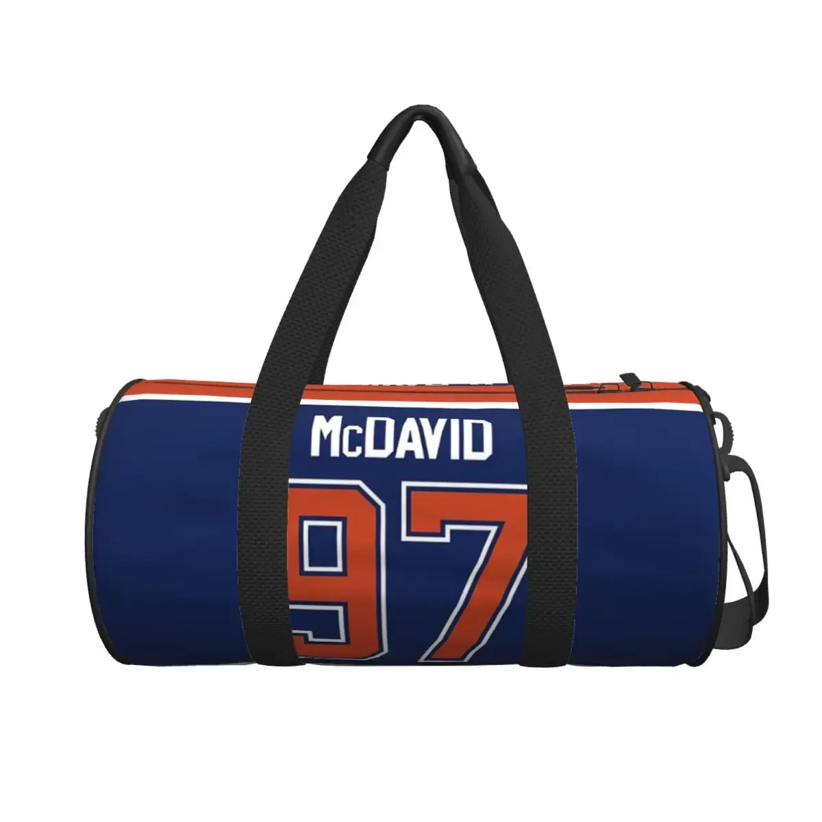 

Edmonton Oilers Connor McDavid, домашний трикотаж, задний чехол для телефона, большая спортивная сумка, водонепроницаемые спортивные сумки, сумки для фитнеса