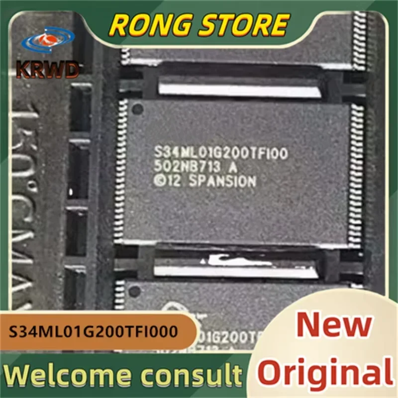 5PCS S34ML01G200TFI00 New original S34ML01G200TFI000 S34ML01G200TF TSOP48