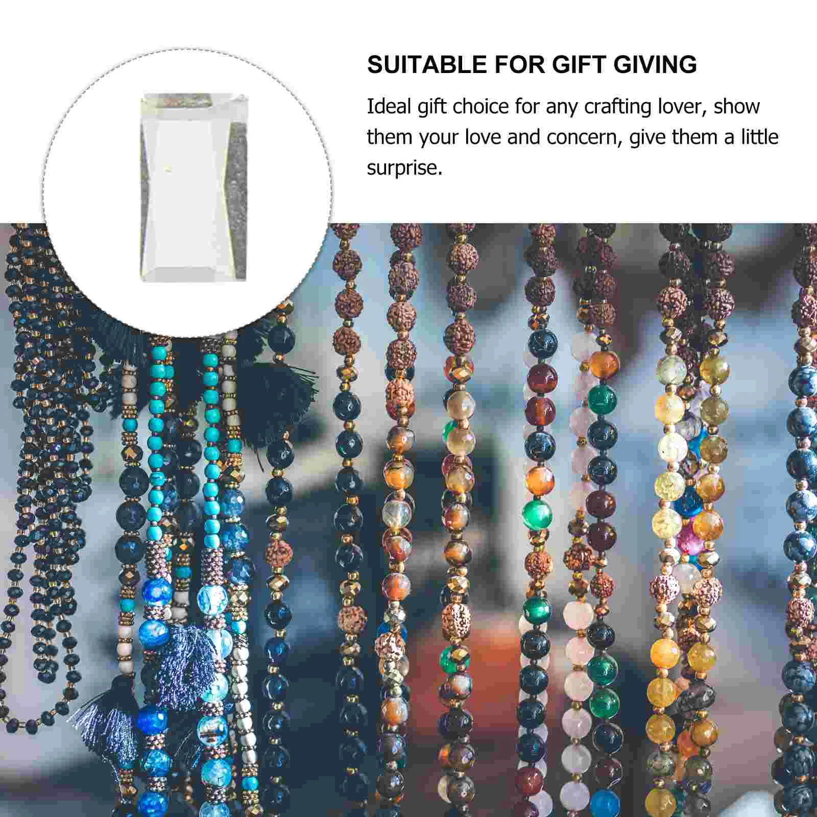 400 Pcs Second-generation Accessories Strip Mosaic Drill Bit Cover Charm Rhinestone Gems Banner Couplets