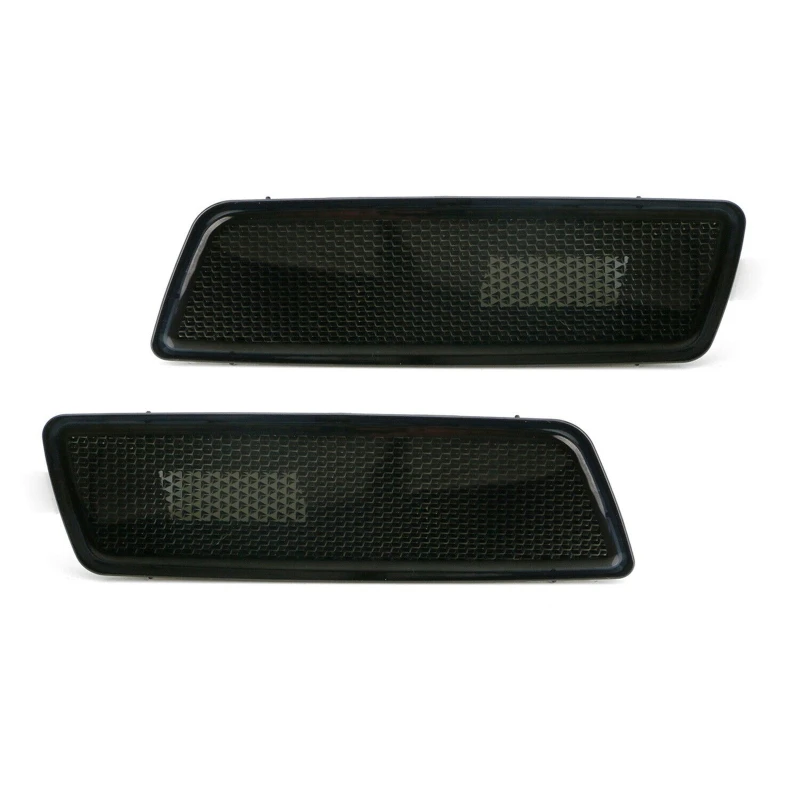 1 Pair Car Front Bumper Side Marker Lamps Housings Replacement （No Light Bulb）for Volkswagen Golf 5 Jetta